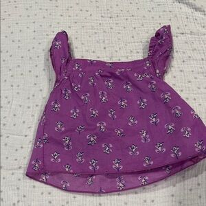 Carter's Purple Floral Kids Blouse